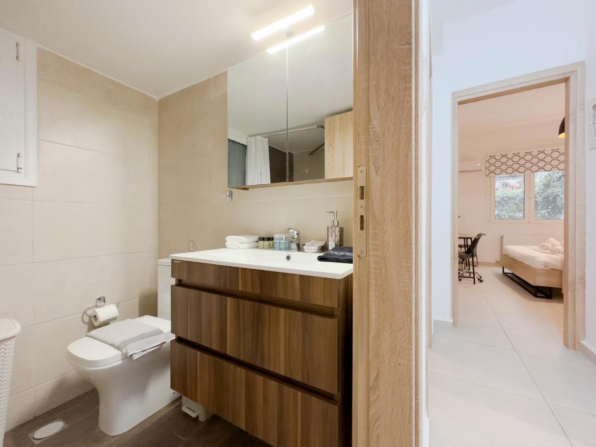 Aventura Comfortable 90Sqm Apt In Kato Patisia Apartment Athens Luaran gambar
