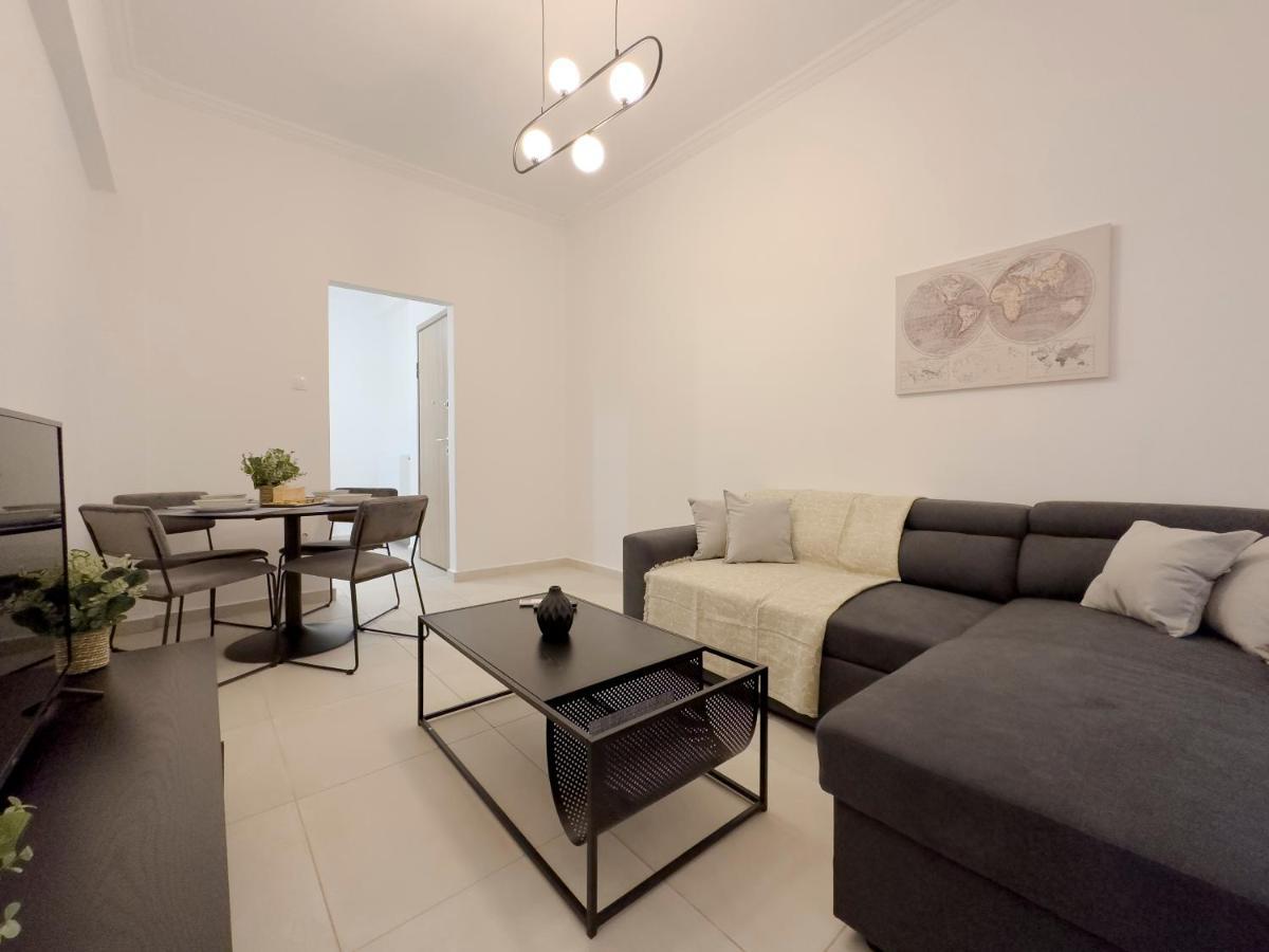 Aventura Comfortable 90Sqm Apt In Kato Patisia Apartment Athens Luaran gambar